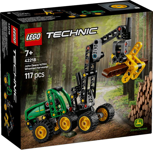Lego technic 42218 John Deere 1470h abatteuse à bois