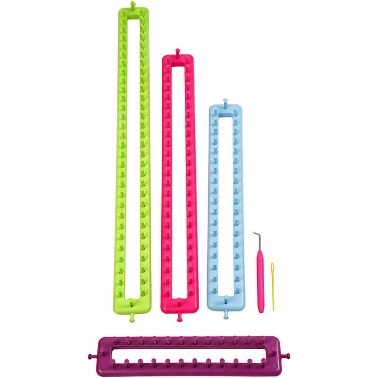 Métier à tricoter Creativ company, l: 25-35-45-55 cm, 1 jeu