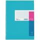 Livre à colonnes könig ebhardt a4 210x257mm bleu clair 16 colonnes 40 feuilles