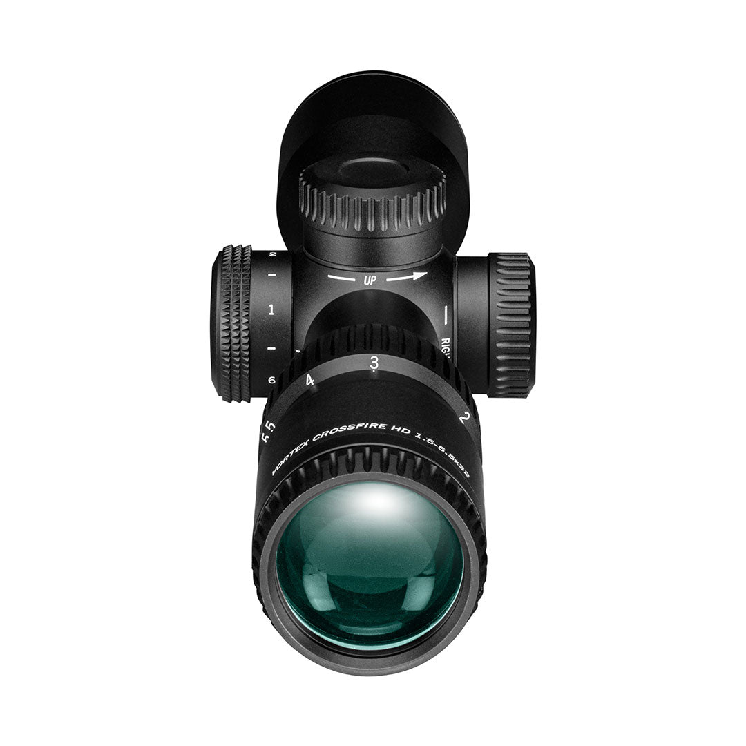 Vortex Crossfire HD 1.5-5.5x32 Lunette de visée Scout, réticule éclairé Dead-Hold 2A BDC (MOA)