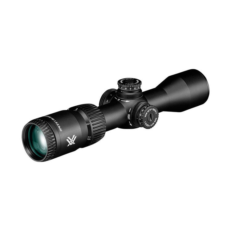 Vortex Crossfire HD 1.5-5.5x32 Lunette de visée Scout, réticule éclairé Dead-Hold 2A BDC (MOA)