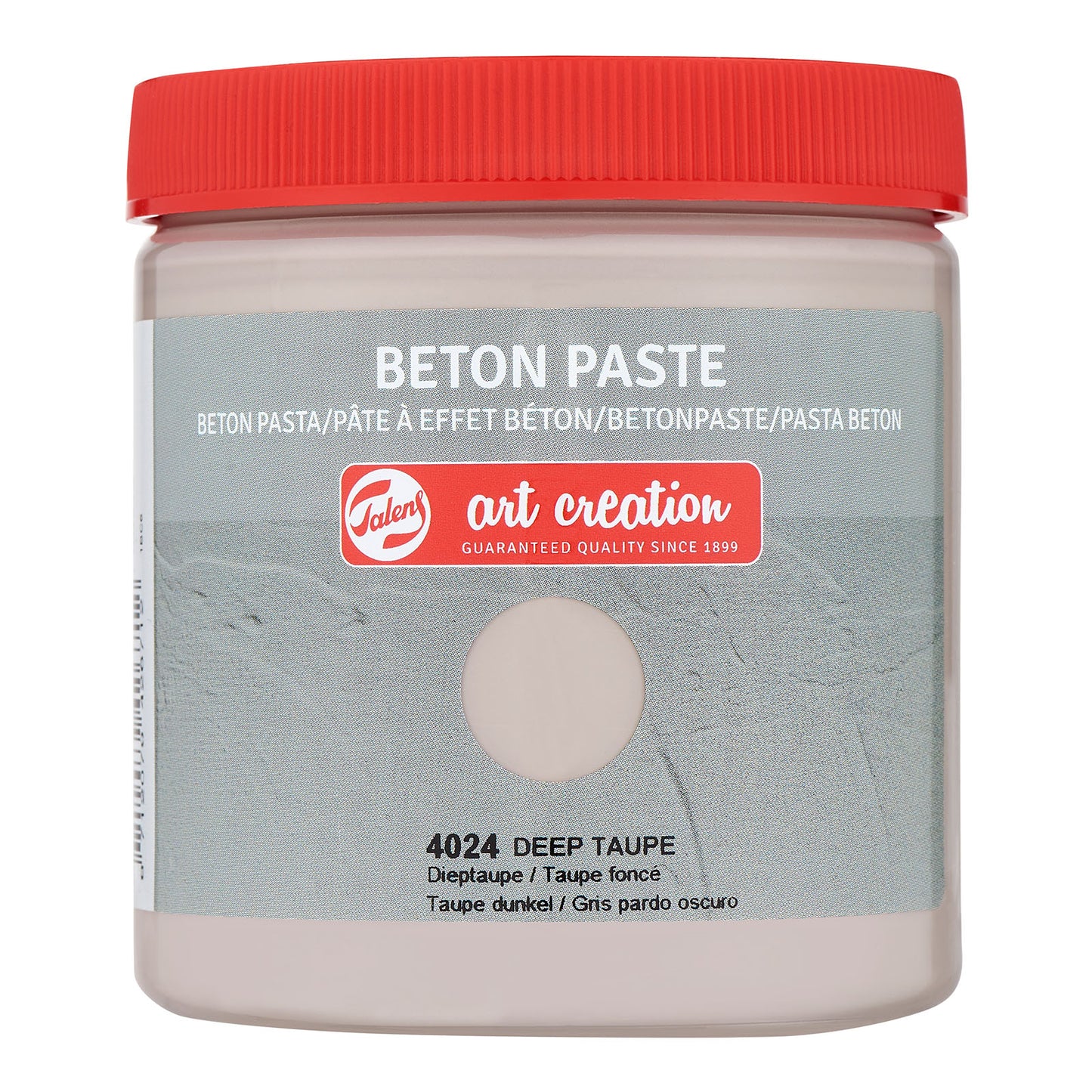 Talens création artistique • pâte à béton 250 ml taupe foncé
