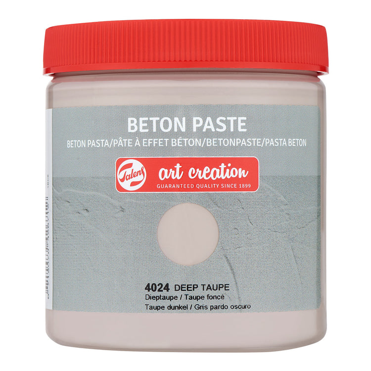 Talens création artistique • pâte à béton 250 ml taupe foncé