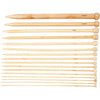 Aiguilles à tricoter Creativ company, l: 35 cm, taille 2,5-20 mm, 16 paires 1 boîte