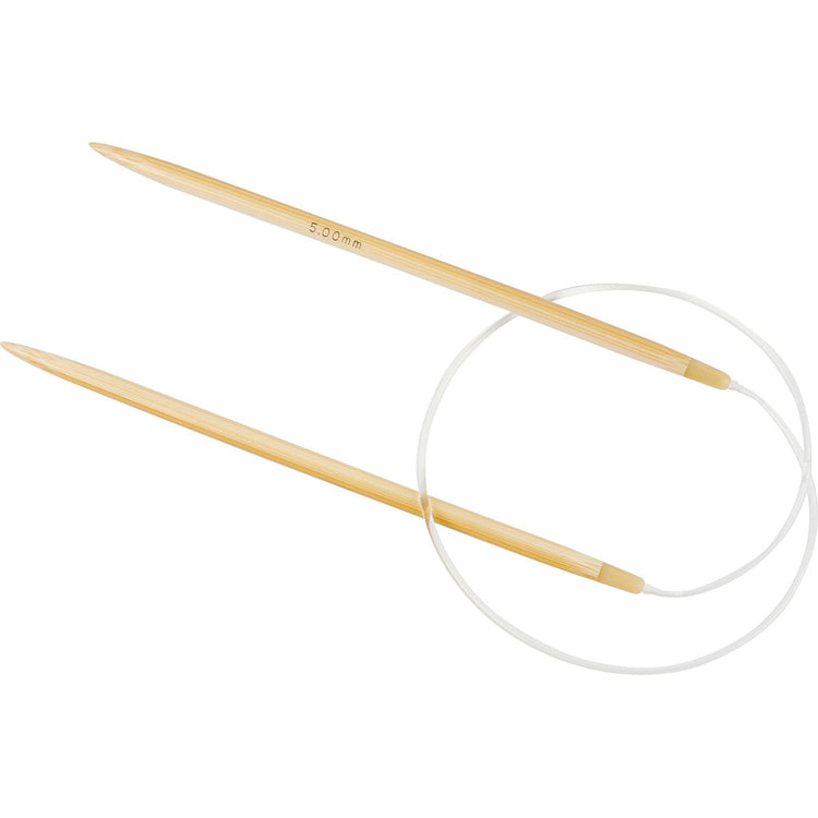 Aiguilles à tricoter rondes Creativ company, L: 60 cm, taille 5 mm, 1 pièce