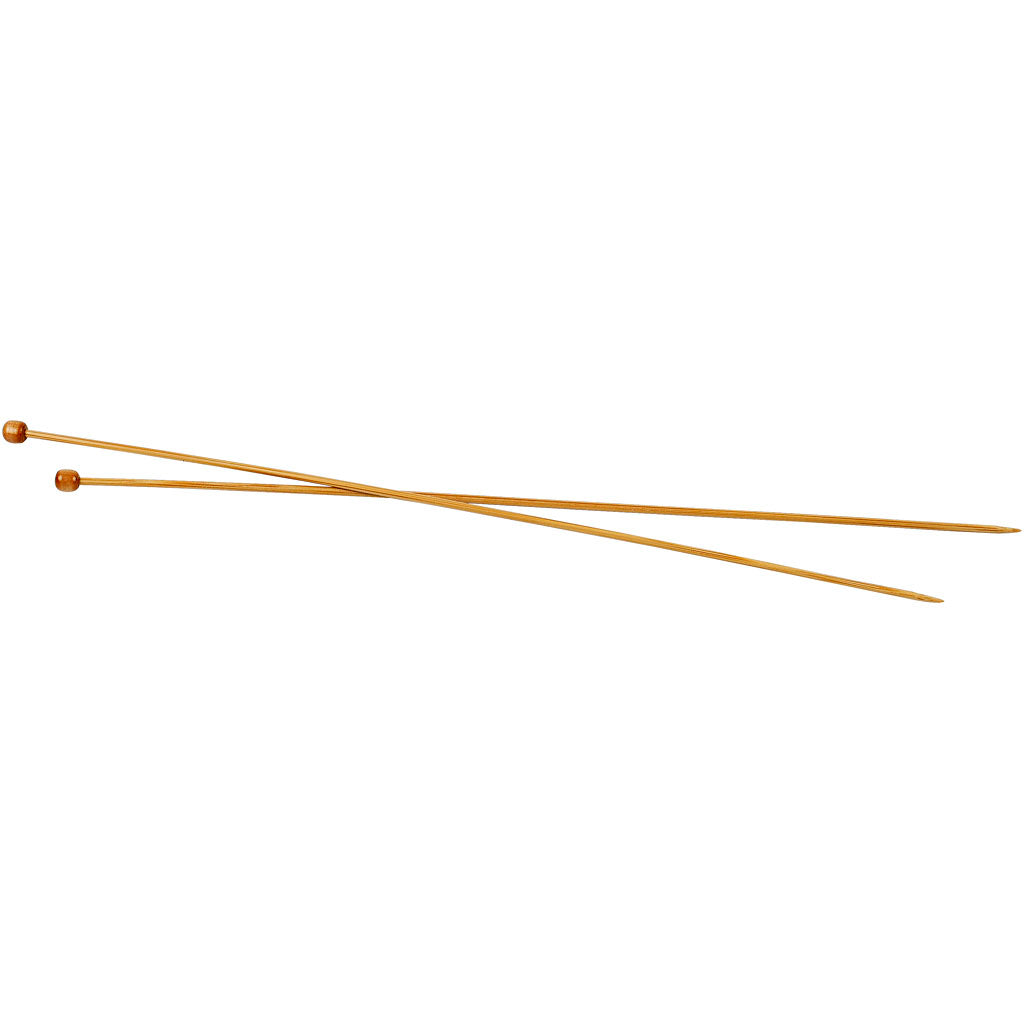 Aiguilles à tricoter Creativ company, l: 35 cm, taille 3 mm, 1 paire