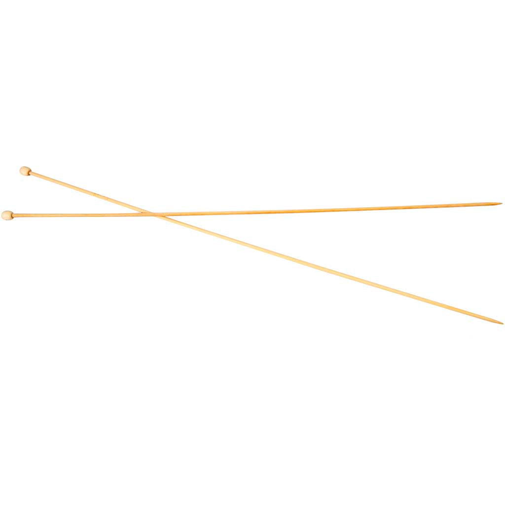 Aiguilles à tricoter Creativ company, l: 35 cm, taille 2,5 mm, 1 paire