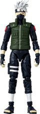 Bandai - héros d'anime - naruto shippuden - figurine manga héros d'anime 17 cm - kakashi hatake (quatrième grande guerre ninja) - sous licence officielle - figurine d'action kakashi - jouets pour enfants 4+ -36963