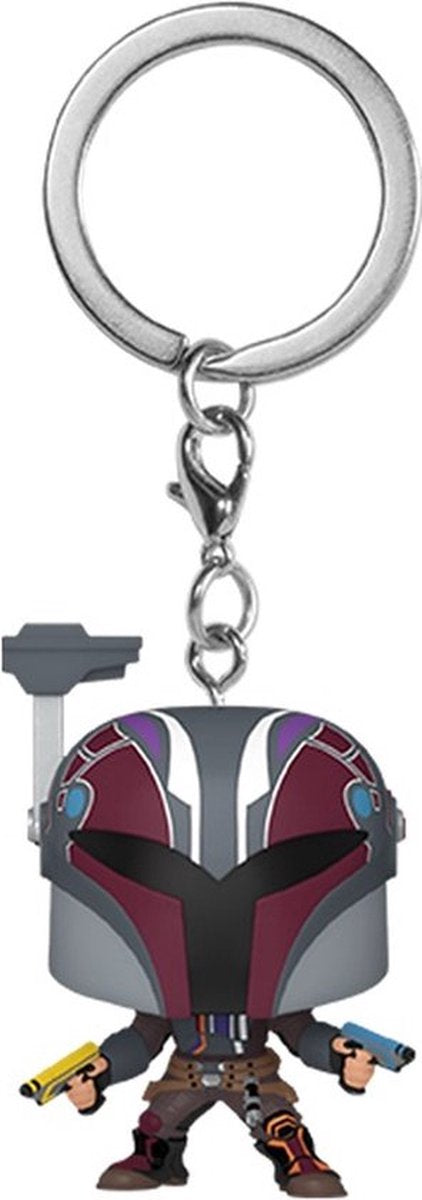 Funko sabine wren - porte-clés pop de poche - ahsoka