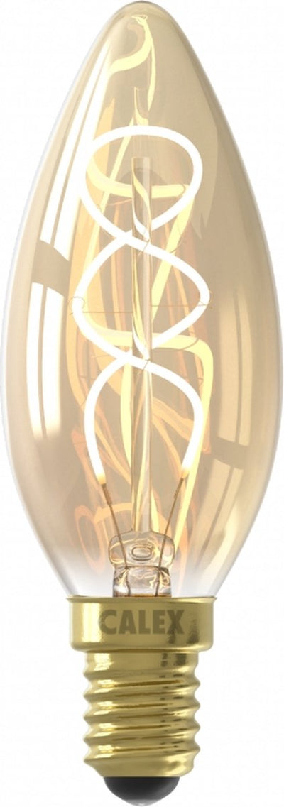 Calex source de lumière b bougie - verre - or - 0 x 0 x 0 cm (lxhxp)
