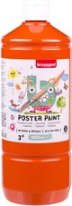 Peinture gouache Bruynzeel 1 litre orange