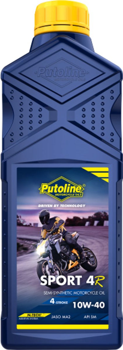 Putoline sport 4r 10w-40 Bouteille de 1 l | Huile moteur moto 4 temps