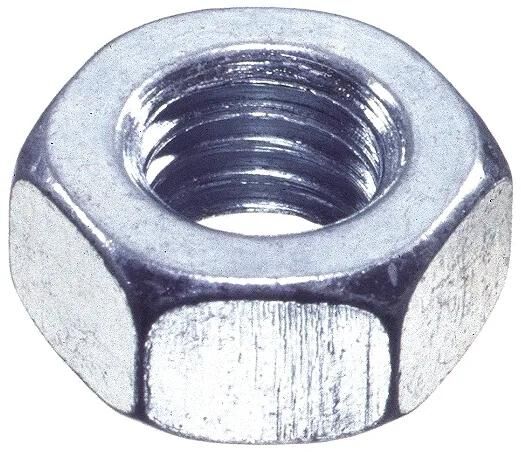 DOSHELHAUS HEXAGON NUTS M10 CL.8 DIN 934, Galv. Ziné