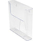 Porte-brochures deflecto de76401 a4, montage mural transparent