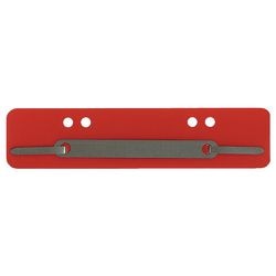 Bandes adhésives rapides polypropylène 34x150mm rouge courte