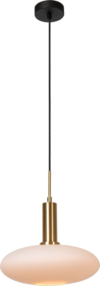 Lucide singala - suspension - ø 30 cm - 1xe27 - laiton doré mat