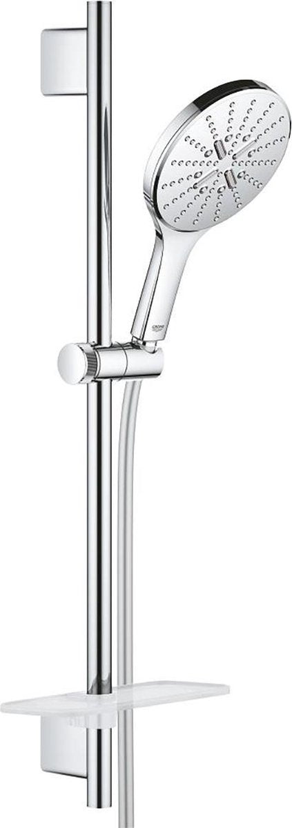 Grohe rainshower smartactive 150 set de tringle de douche - 60 cm - avec porte-savon - chrome - 26592000