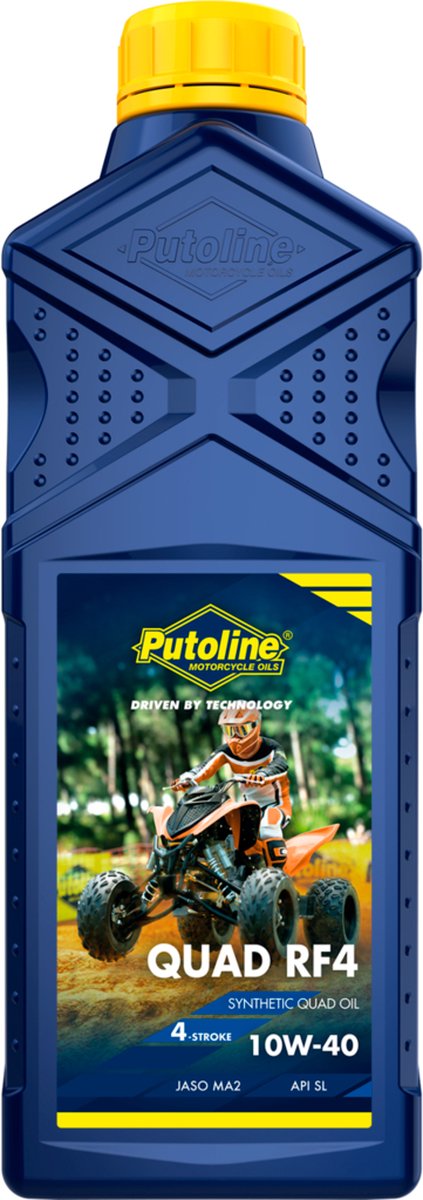 Huile Putoline quad rf4 10w40 4t 1 litre