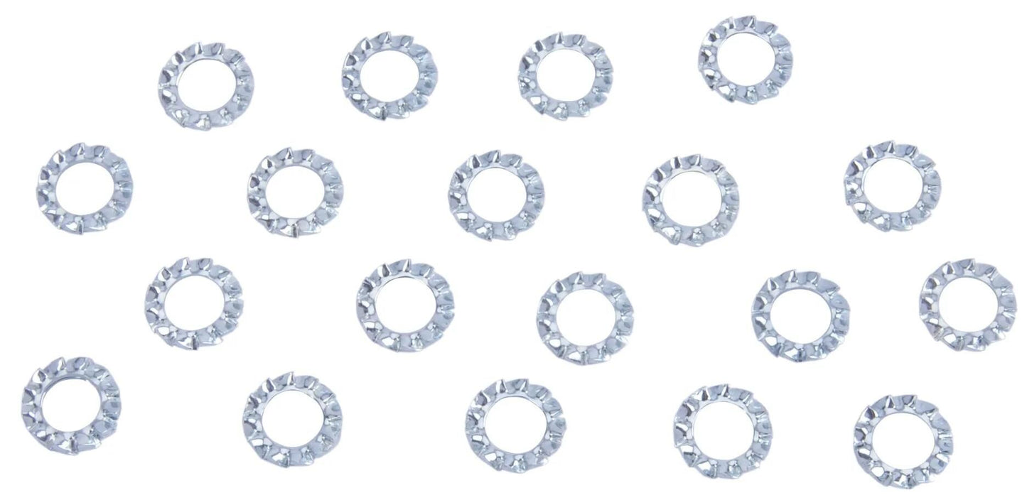Les disques des ventilateurs de Dresselhaus forment un DIN 6798, d = 6 mm, 20 pcs.