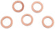 Anneau de sceau de habillement, formulaire A, DIN 7603 12 x 18 mm d'épaisseur 1.5