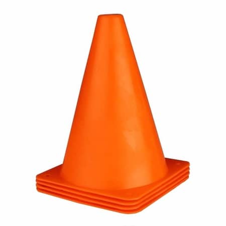 TOI-TOYS 4 Orange Traffic Spies 17 cm de haut