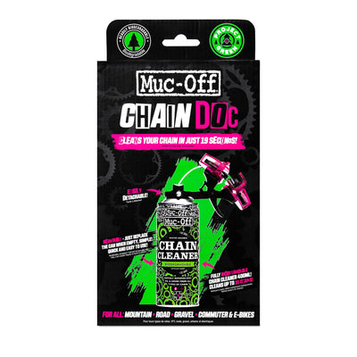 Nettoyant pour chaîne bio Muc-off 400 ml incl. dispositif de nettoyage de chaîne