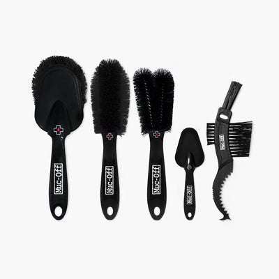 Ensemble Muc-off Muc Off avec 5 brosses de nettoyage en nylon de qualité supérieure