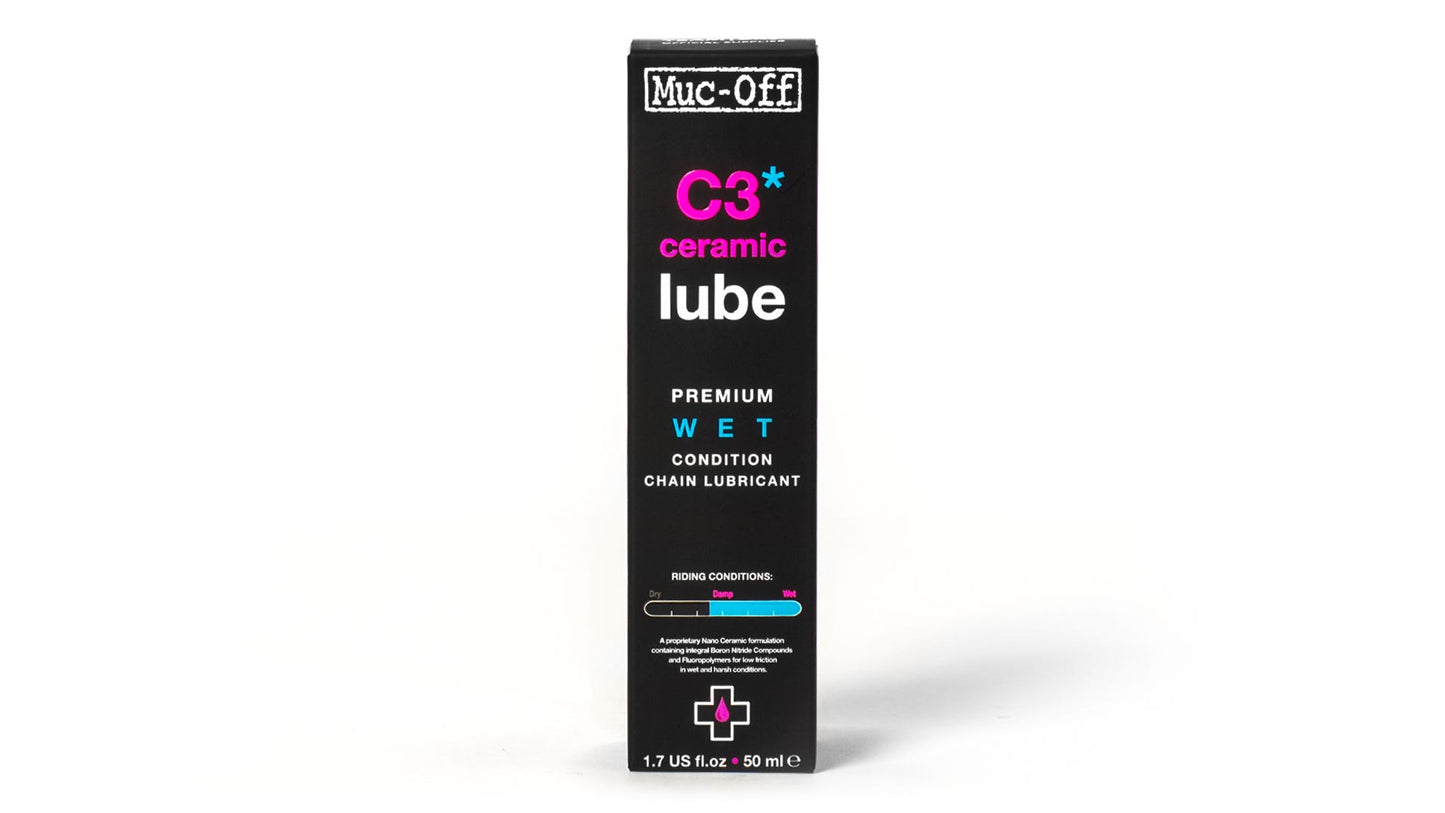 Lubrifiant pour chaîne à lubrification humide en céramique Muc-off C3