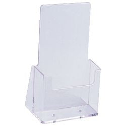 Porte-documents helit transparent 2 pièces en plastique