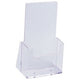 Porte-documents helit transparent 2 pièces en plastique