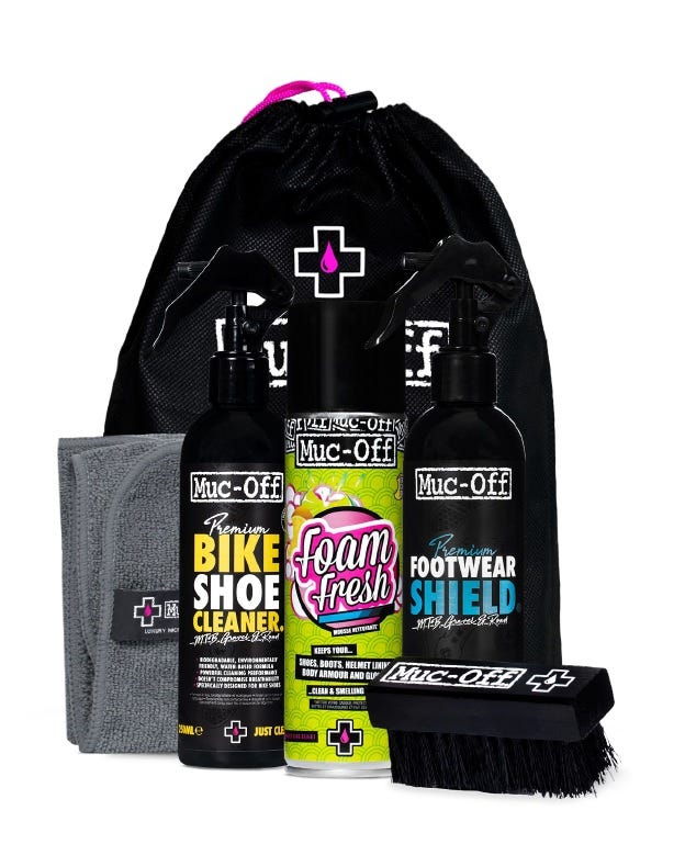 Kit d'entretien pour chaussures de vélo Muc-off premium
