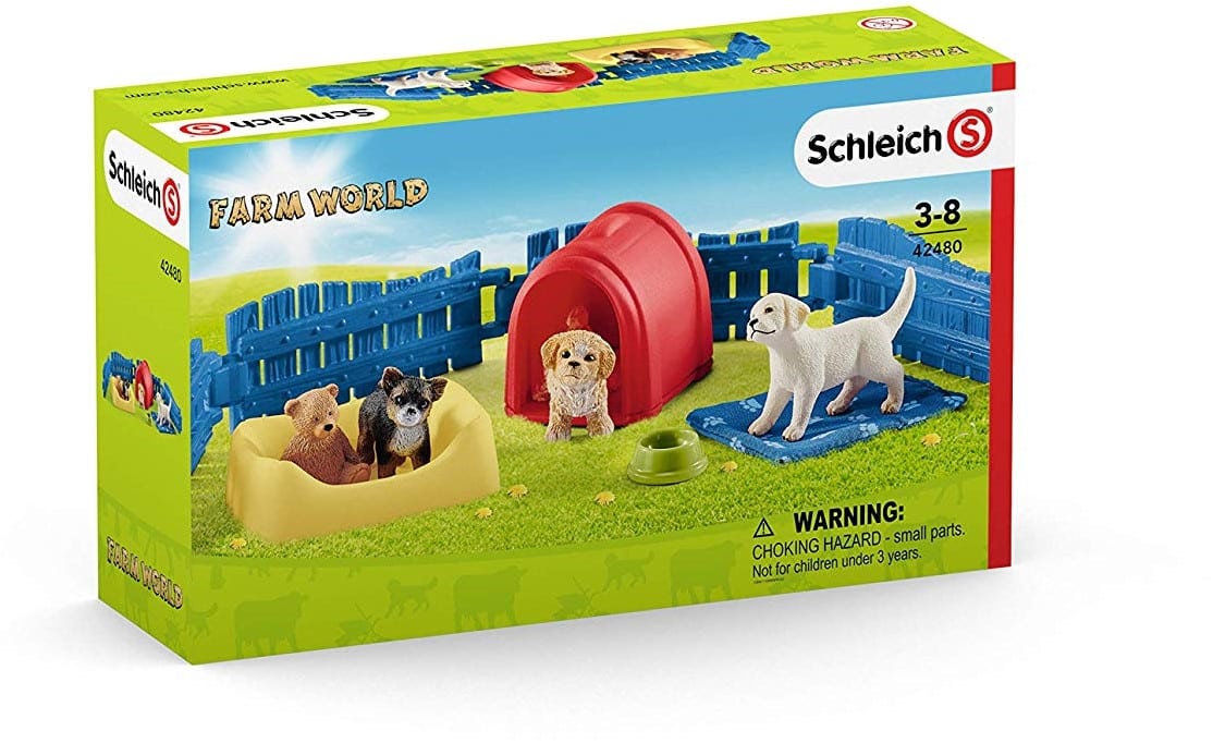 Ensemble de soins aux chiots 9 pièces