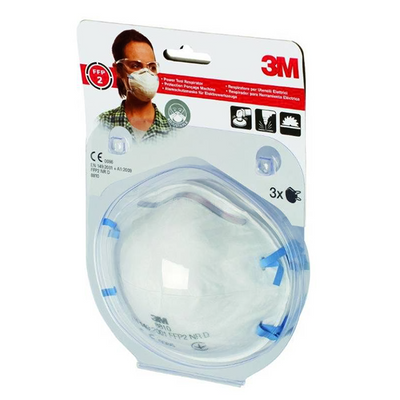 3m 1061820 - masque anti-poussière 8810c3n 3pcs | 3 pièces