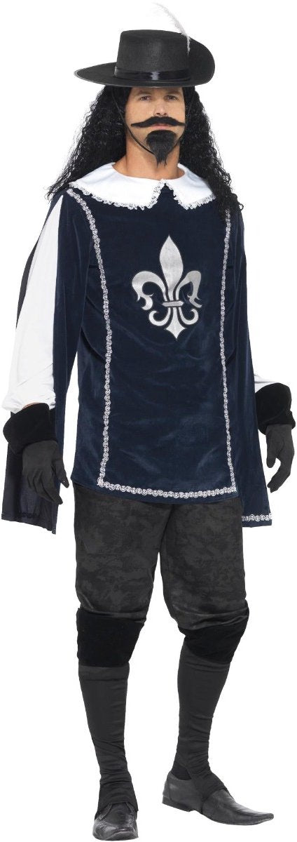 Vegaoo Déguisement mousquetaire bleu homme - déguisement - moyen