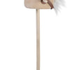 Cheval de loisir en bois beige - 95cm