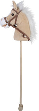 Cheval de loisir en bois beige - 95cm