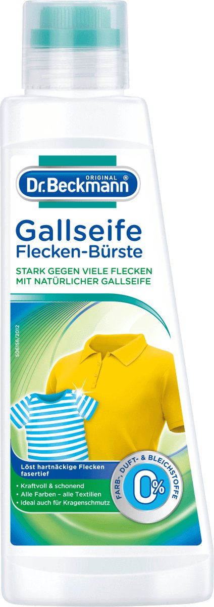 Dr. Beckmann Galas Détachant - Détachant pour textiles - 250 ml avec pinceau