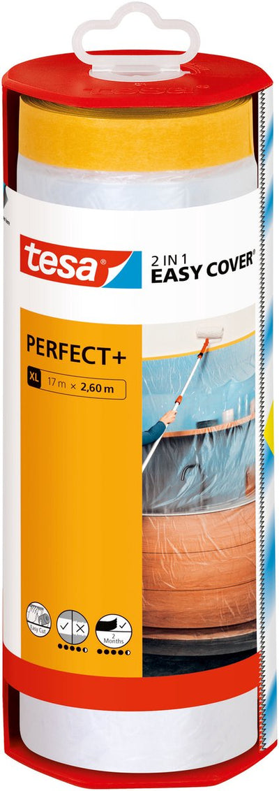 Tesa 1067563 - easy cover perfect + film de couverture distributeur : xl 17m x 260cm | 2 pièces
