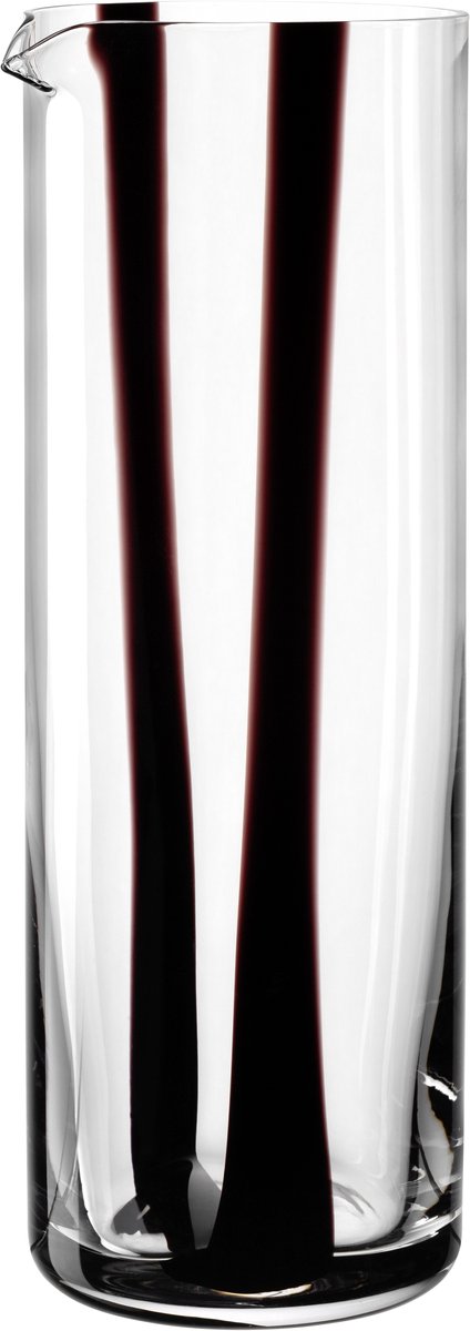 Carafe Leonardo banda nera 1 litre
