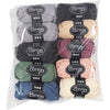 Fil textile Creativ company, l: 45 m, les couleurs peuvent varier, différentes couleurs, 10x100 gr 1 boîte