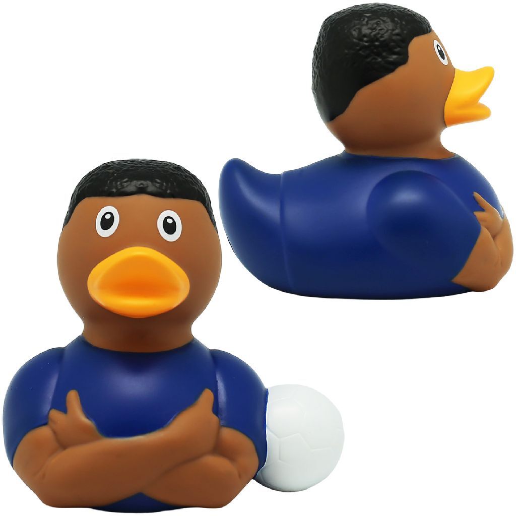 Canard en caoutchouc étoile de football Lilalu