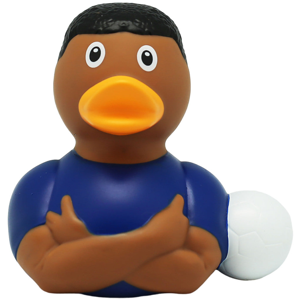 Canard en caoutchouc étoile de football Lilalu