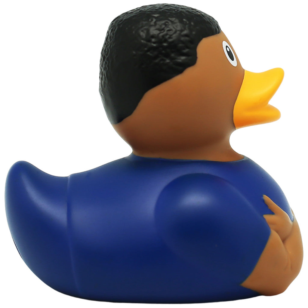 Canard en caoutchouc étoile de football Lilalu