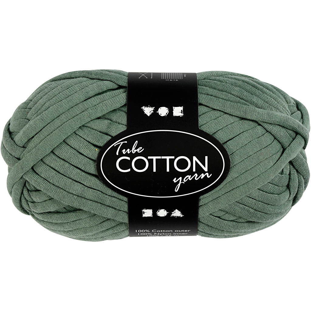 Fil textile Creativ company, l: 45 m, vert foncé, 100 gr 1 pelote
