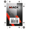 Mack 1004605 - jeu de puces adhésives en plastique | 3 pièces