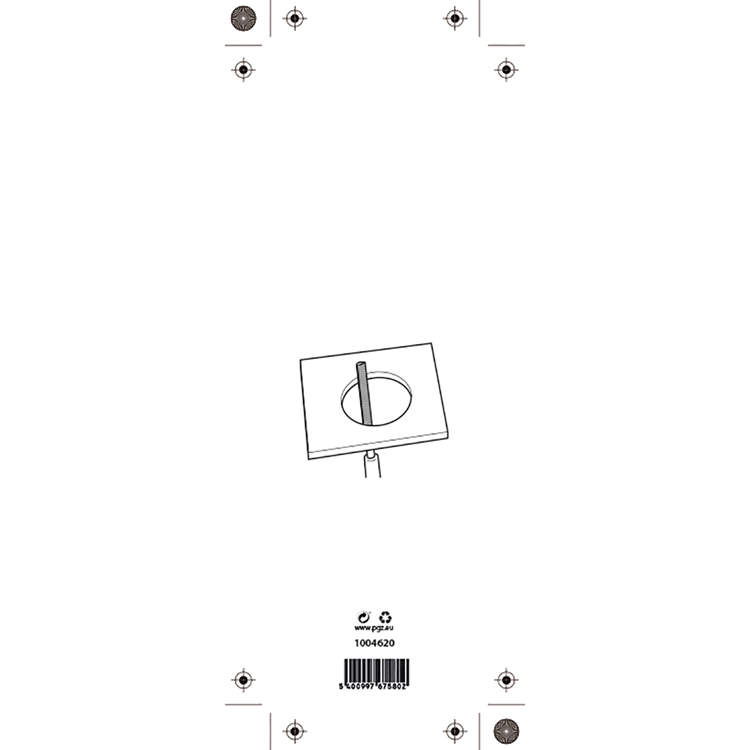 Mack 1004620 - lime à carrelage demi-ronde 270mm | 3 pièces