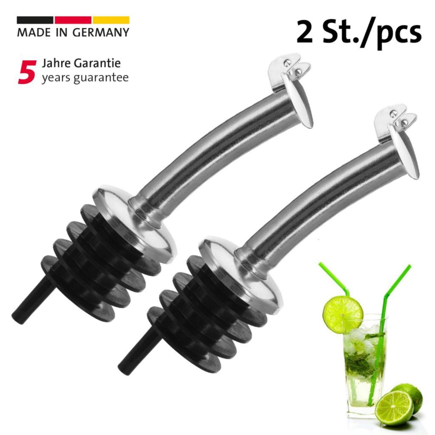 Bec verseur Westmark en acier inoxydable, set de 2