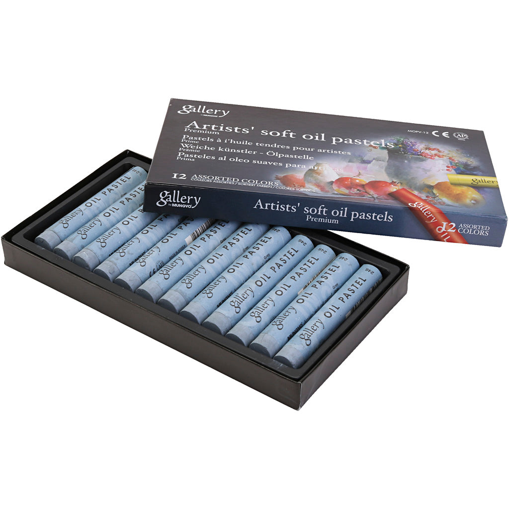 Paste d'huile de galerie, L: 7 cm, D 11 mm, épaisseur 11 mm, gris, 12 pièces 1 boîte