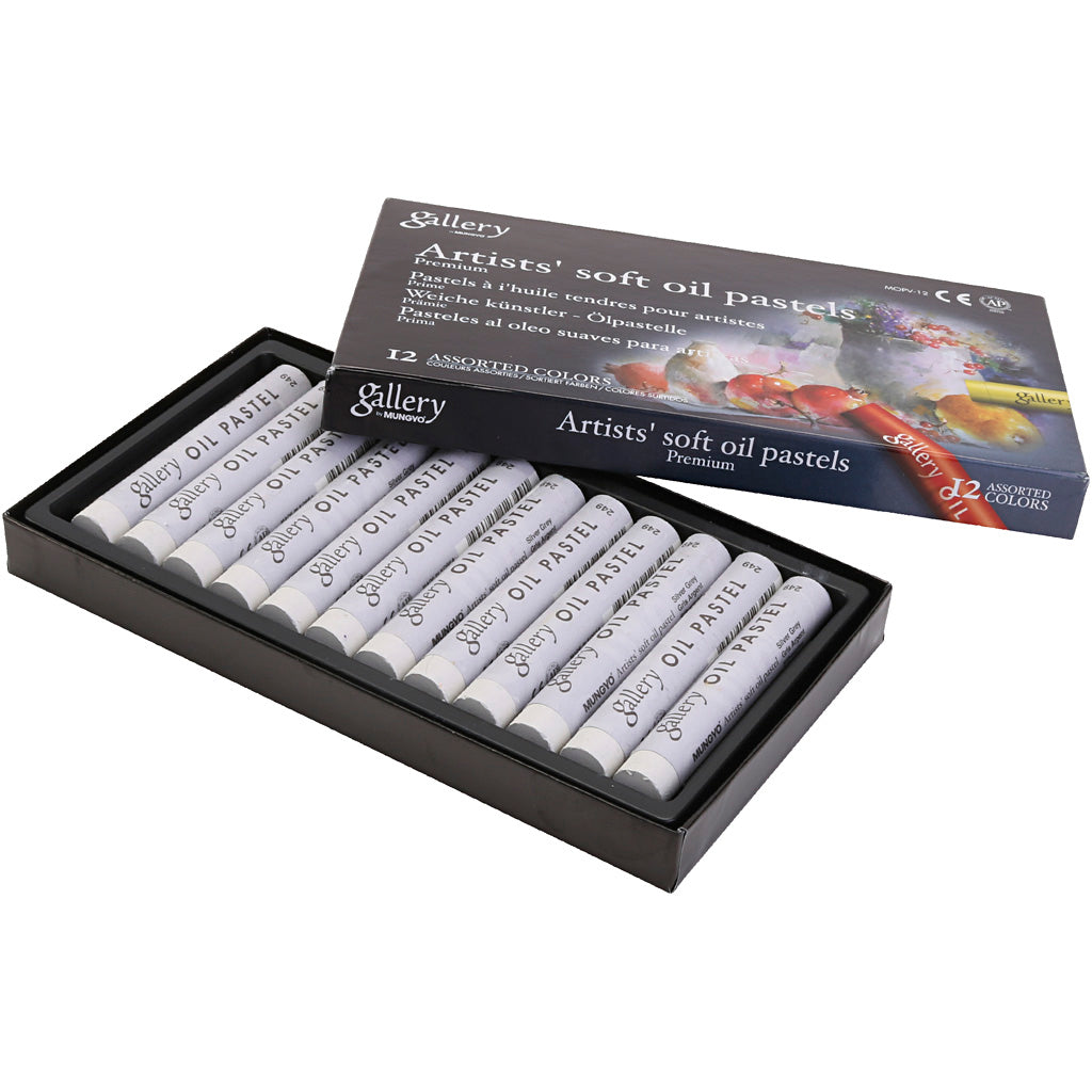Paste d'huile de galerie, L: 7 cm, D 11 mm, épaisseur 11 mm, métal gris, 12 pièces 1 boîte
