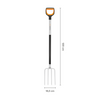 Fiskars fourchette à broche xact - 1070716